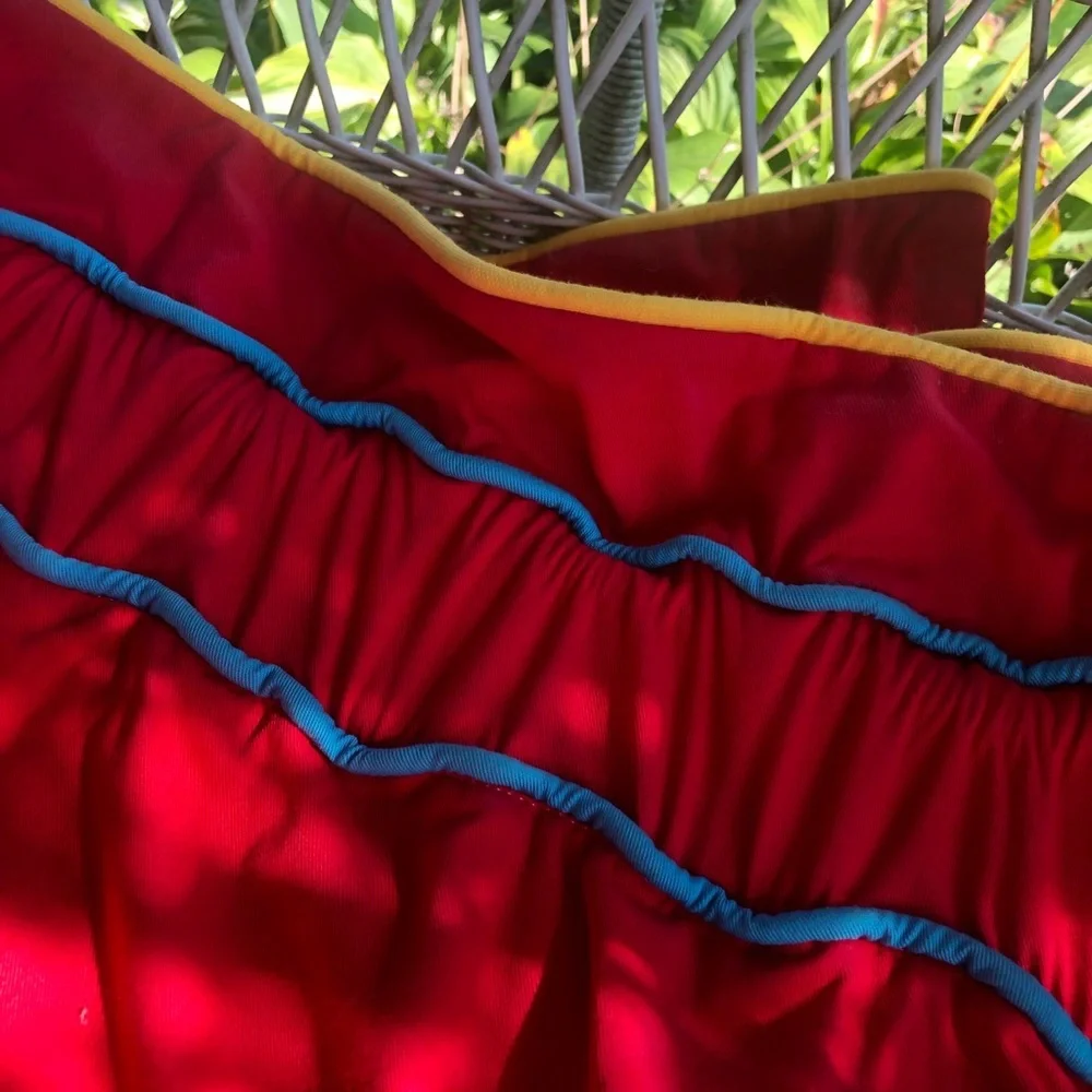 Curtain Topper in Primary Colors